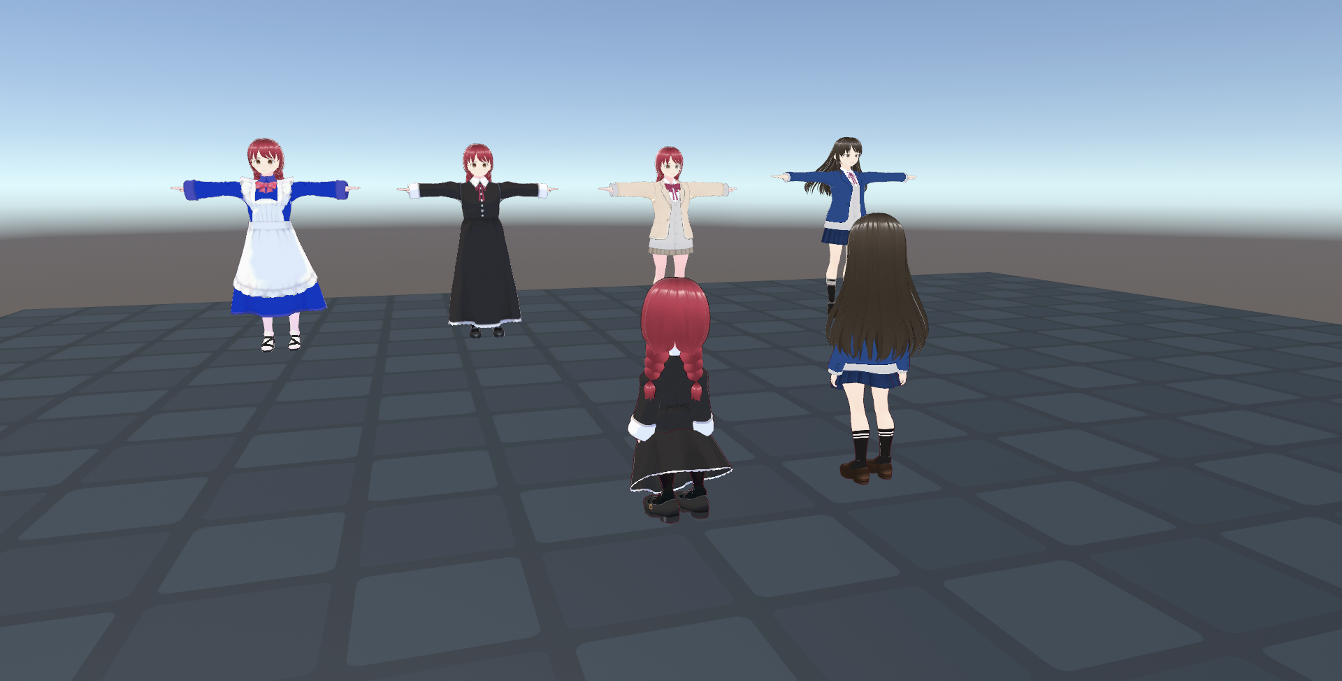 3D展示室作って練習中